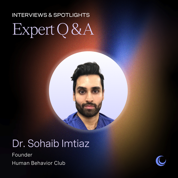 Doctor's Orders: Behavior Science Founder Dr. Sohaib Imtiaz on How to Improve Your Sleep Health
